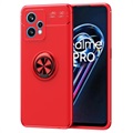 OnePlus Nord CE 2 Lite 5G Magnetische Ringhouder Hoesje - Rood
