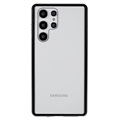 Samsung Galaxy S22 Ultra 5G Magnetisch Hoesje met Gehard Glas - Zwart