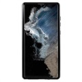 Samsung Galaxy S22 Ultra 5G Magnetisch Hoesje met Gehard Glas - Zwart
