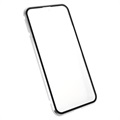 Samsung Galaxy S22 5G Magnetisch Hoesje met Gehard Glas - Zilver