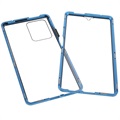 Xiaomi 11T/11T Pro Magnetische Case met Gehard Glas - Blauw