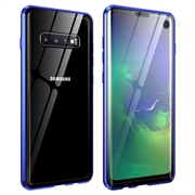 Samsung Galaxy S10 Magnetic Case with Tempered Glass