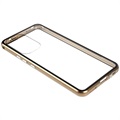 Samsung Galaxy A53 5G Magnetisch Hoesje met Gehard Glas - Goud