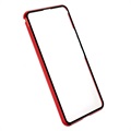 Samsung Galaxy A53 5G Magnetisch Hoesje met Gehard Glas - Rood