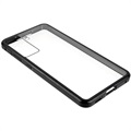 Samsung Galaxy S21 FE 5G Magnetisch Hoesje met Gehard Glas - Zwart