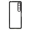 Sony Xperia 1 IV Magnetisch Hoesje met Gehard Glas - Zwart