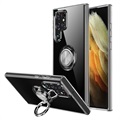 Samsung Galaxy S22 Ultra 5G Magnetische Ring Houder Case