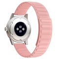 Samsung Galaxy Watch4/Watch4 Classic magnetische siliconen sportband - roze