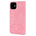 Mandala Series iPhone 11 Portemonnee Hoesje - Roze