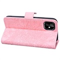 Mandala Series iPhone 11 Portemonnee Hoesje met Standaard - Roze