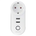 Marmitek Power Si Smart WiFi Stekker met 2x USB - 15A