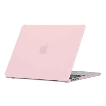 MacBook Air 13" 2022/2024 mat plastic behuizing - Effen roze