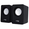 RGB Stereo Gaming Speakers X2 - 2x3W - Zwart