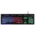 Maxlife MXGK-200 RGB-gamingtoetsenbord - USB - zwart