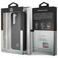 Mercedes-Benz Dynamic Carbon Fiber Samsung Galaxy S21 5G Case - Zwart