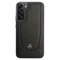 Mercedes-Benz Urban Line Samsung Galaxy S22+ 5G Leren Case - Zwart