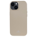 iPhone 15 Plus Mercury Goospery Glitter TPU Hoesje - Goud
