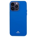 iPhone 15 Pro Max Mercury Goospery Glitter TPU Hoesje - Blauw
