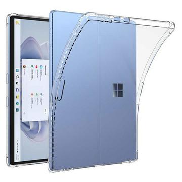 Microsoft Surface Pro 7/6/5/4 Schokbestendig siliconen hoesje - Doorzichtig