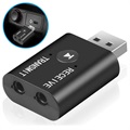 Mini Bluetooth Audio Zender / Ontvanger YET-TR6 - USB-A, 3.5mm