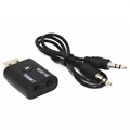 Mini Bluetooth-audiozender / -ontvanger YET-TR6 - USB-A, 3,5 mm