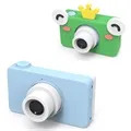 Mini HD Digitale Camera voor Kinderen D8 - 8MP - Blauw / Kikker