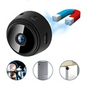 Mini Magnetische Full HD Home Security Camera - WiFi, IP - Zwart