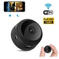 Mini Magnetische Full HD Home Security Camera - WiFi, IP - Zwart