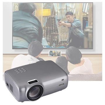 Uhappy U43 Mini draagbare WiFi LED-projector