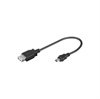 Goobay USB Vrouwelijk / MiniUSB Mannelijk Kabel Adapter