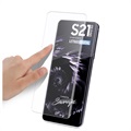 Mocolo UV Samsung Galaxy S21 Ultra 5G Glazen Screenprotector - Doorzichtig