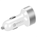 Momax UC10 Snelle Autolader - USB-C PD, QC3.0 - 36W