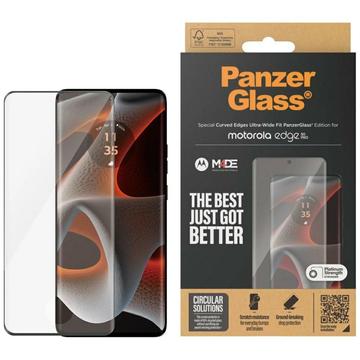 Motorola Edge 50 Pro/50 Ultra PanzerGlass Ultra-Wide Fit EasyAligner Screenprotector - Zwarte Rand