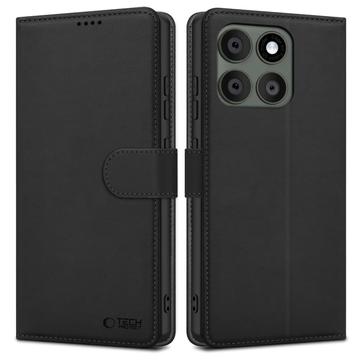 Motorola Edge 60 Pro Tech-Protect Portemonnee Hoesje Met Magneet & Standaard - Zwart