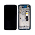 Motorola G8 Power Front Cover & LCD Display 5D68C16143 - Blauw