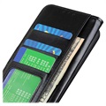 Motorola Moto E32 Wallet Case met Magnetische Sluiting - Zwart