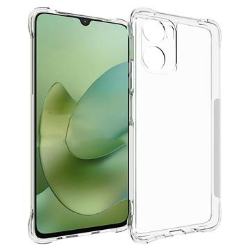 Motorola Moto G06/G06 Power Schokbestendig siliconen hoesje - Doorzichtig