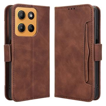 Motorola Moto G15/G15 Power Cardholder Series Portemonnee Hoesje - Bruin