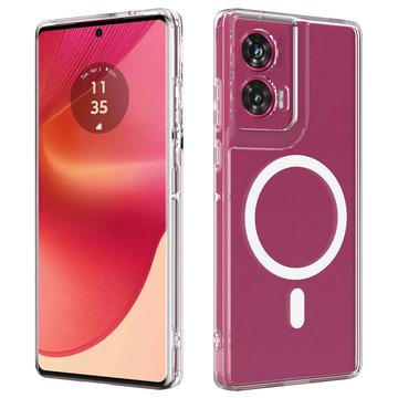 Motorola Moto G24 Power Hybride Hoesje - MagSafe Compatibel - Doorzichtig