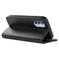 Motorola Moto G31/G41 Wallet Case met Magnetische Sluiting - Zwart