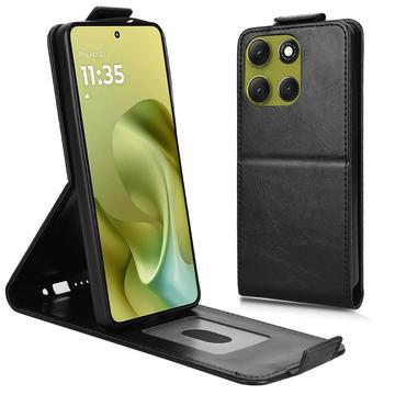 Motorola Moto G86 Power Verticale Flip Hoesje met standaard