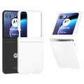 Motorola Razr 50 Plastic Hoesje - Wit