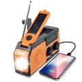 Multifunctionele handbediende noodradio op zonne-energie met SOS, Power Bank, zaklamp HY-068