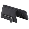 Samsung Galaxy S10 Multifunctionele TPU Case met Standaard - Zwart