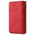 Multifunctionele serie iPhone 14 Wallet Case - Rood