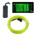 Neon LED String 3 meter - Fluorescerend Groen