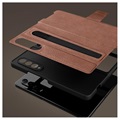 Nillkin Aoge Samsung Galaxy Z Fold3 5G Gecoat Hoesje - Bruin
