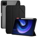 Xiaomi Pad 6/Pad 6 Pro Nillkin Bevel Smart Folio Hoesje - Zwart / Transparant