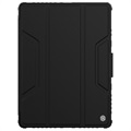 Nillkin Bumper iPad 10.2 2019/2020/2021 Smart Folio Case - Zwart / Transparant