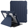 Nillkin Bumper iPad (2022) Smart Folio Case - Blauw / Transparant